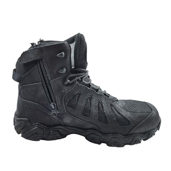 Thorogood Men\'s Crosstrex Series Hiker Boots Black 6 Inch  Side Zip US Size 11.5 main image 6